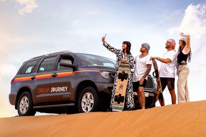 Dubai Desert Discovery: Red Dunes Safari, Sandboard & Camel Ride. - Image 4